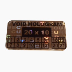 plomba void hologram security